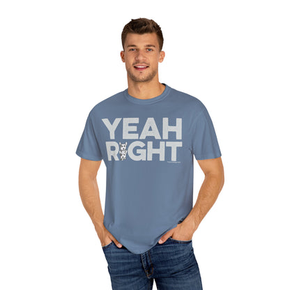 YEAH RIGHT, Garment Dyed T-Shirt