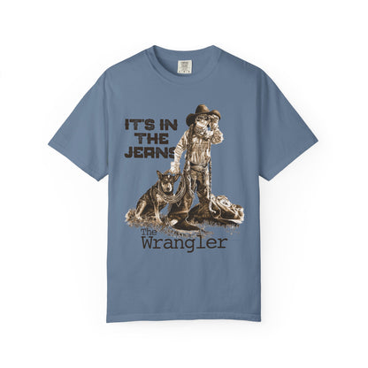 Rodeo T-shirt, It's In the Jeans, Unisex Tee, Garment-Dyed Shirt
