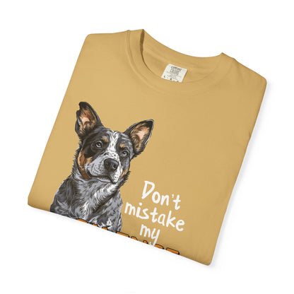 Heeler, Australian Cattle Dog, Silence Weakness Tee Shirt