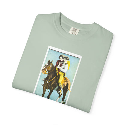Tom Mix Unisex T-shirt, The Arizona Wildcat Design