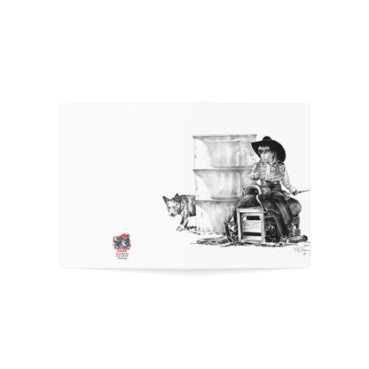 Future Barrel Racer, Blank Notecards (envelopes included)