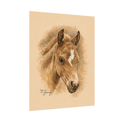 Lightning Colt Archival Paper Print
