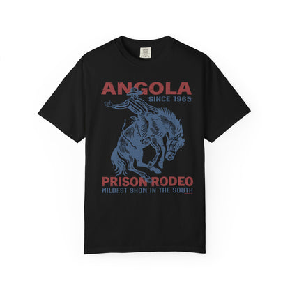 Vintage Angola Prison Rodeo T-Shirt, Unisex Tee, Graphic Top, Festival Clothing, Unique Gift for Cowboys, Hipster Shirt