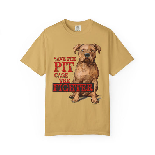 Save the Pit, Cage the Fighter T-Shirt
