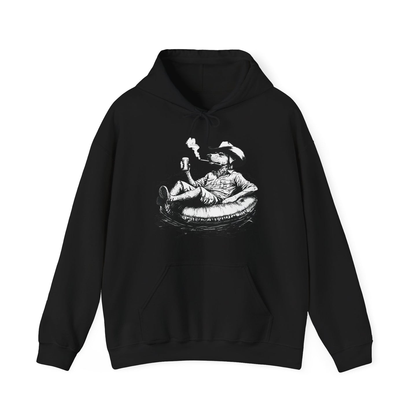 Lazy River Cowdog Hoodie