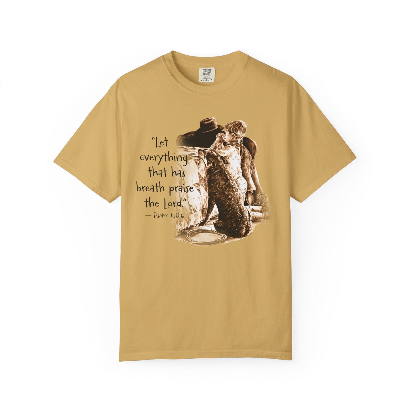 Prairie Praise T-shirt with Psalm 150:6 Verse