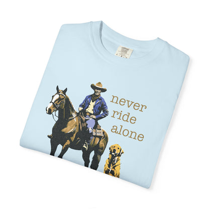 Never Ride Alone Tee Shirt