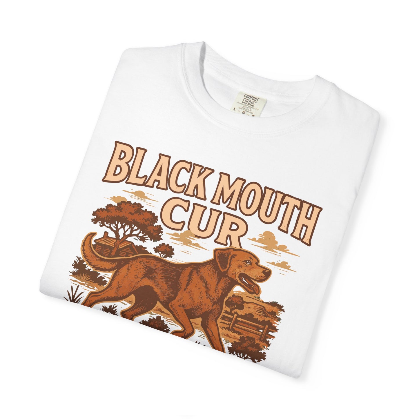 Black Mouth Cur Dog T-Shirt