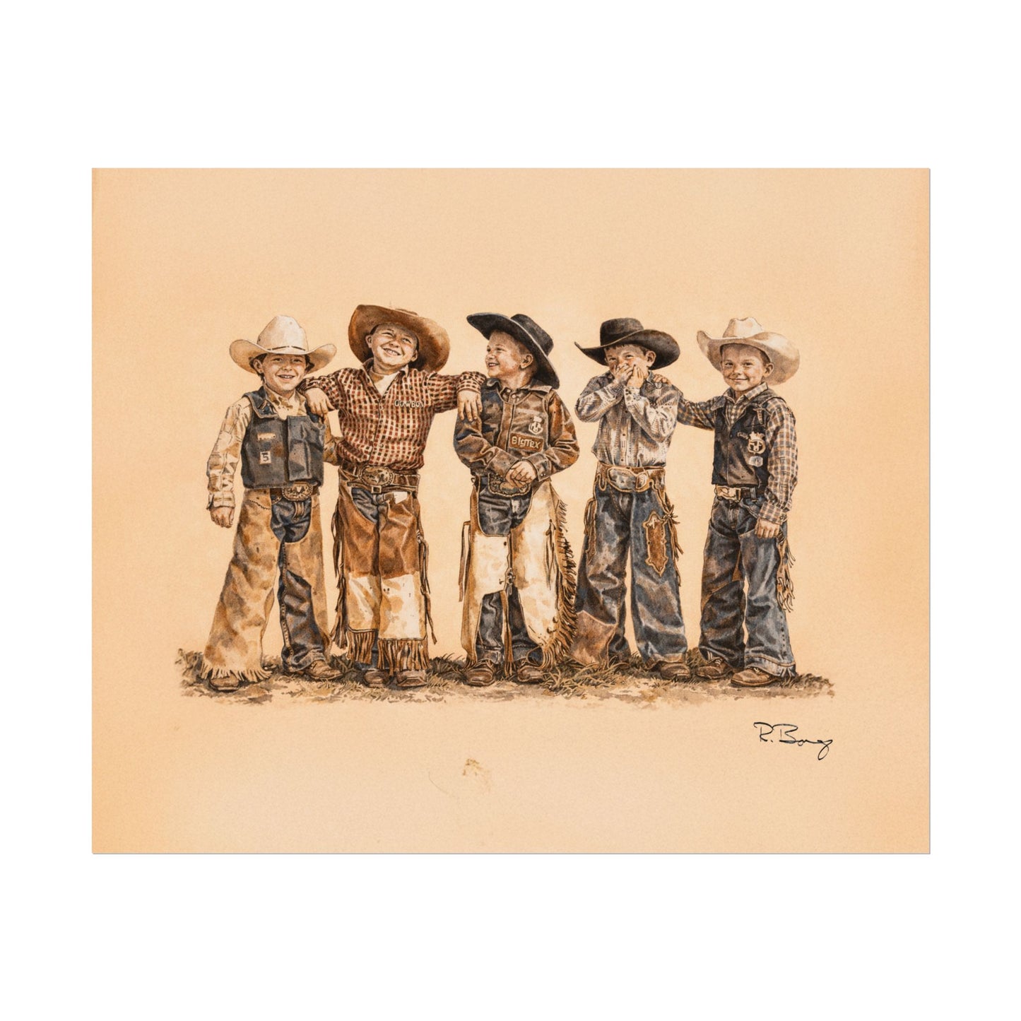 Mutton Busters Print