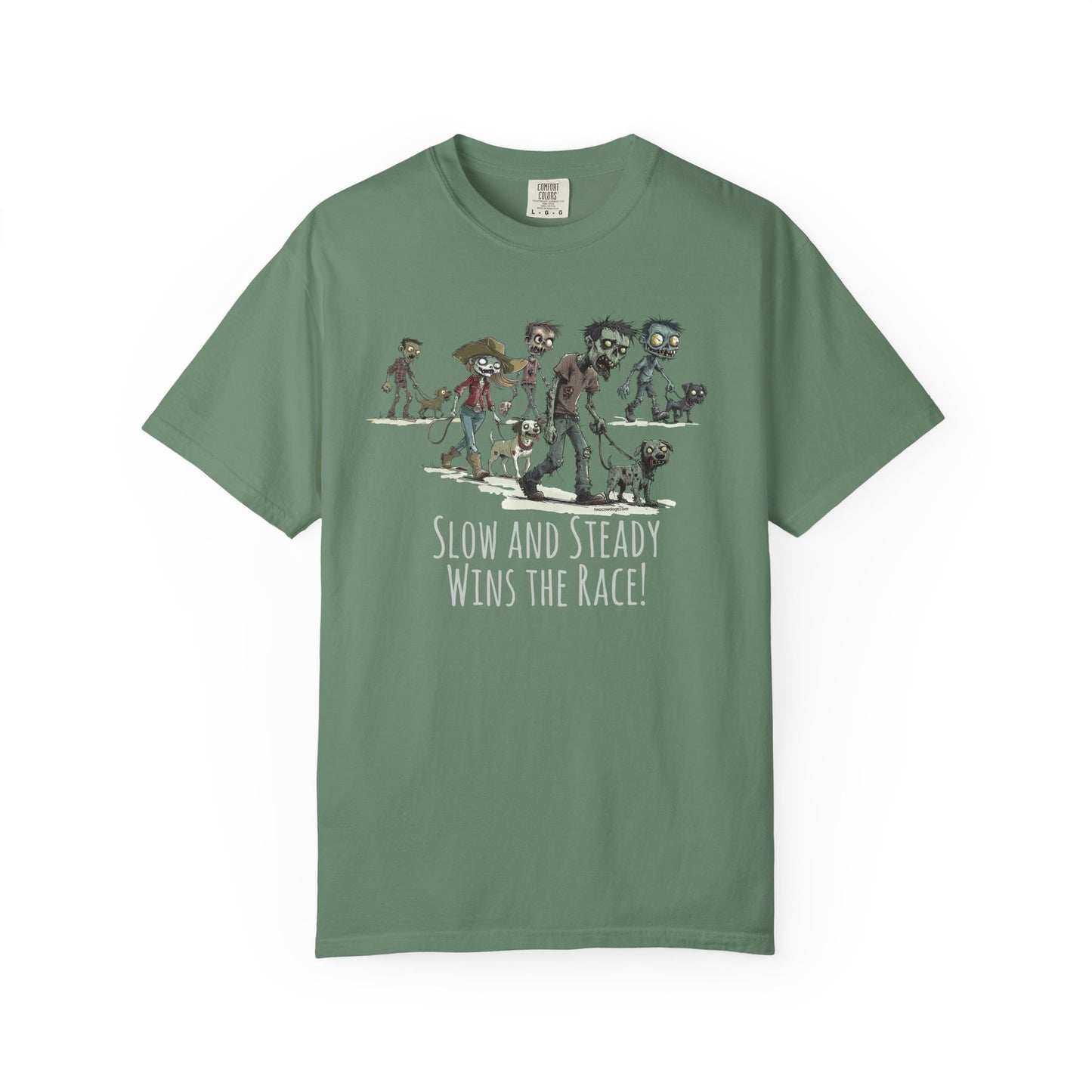 Slow and Steady Wins the Race – Zombie Cowdog Crew TShirt
