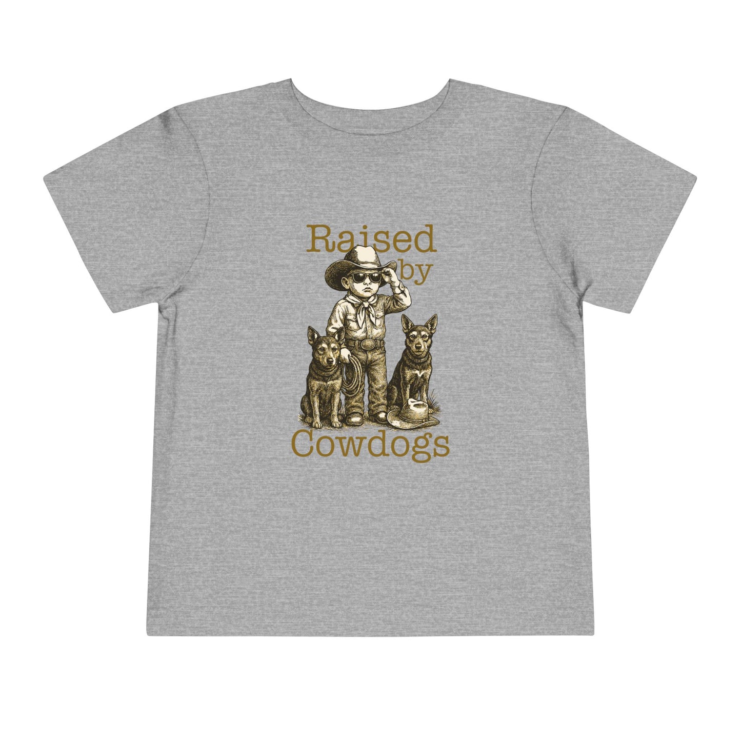 Raised by Cowdogs Boy Toddler TShirt