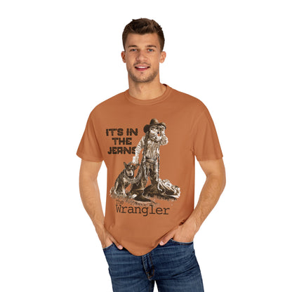 Rodeo T-shirt, It's In the Jeans, Unisex Tee, Garment-Dyed Shirt