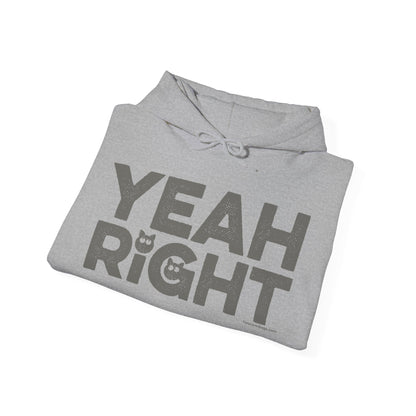 YEAH RIGHT, Heavy-Blend Hooded Sweatshirt