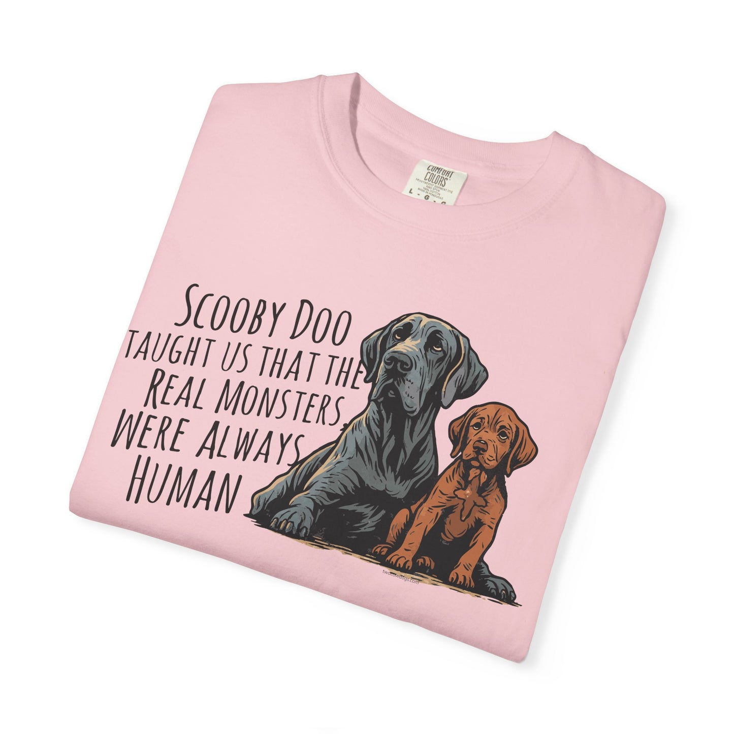 Scooby & Scrappy – Real Monsters Tee