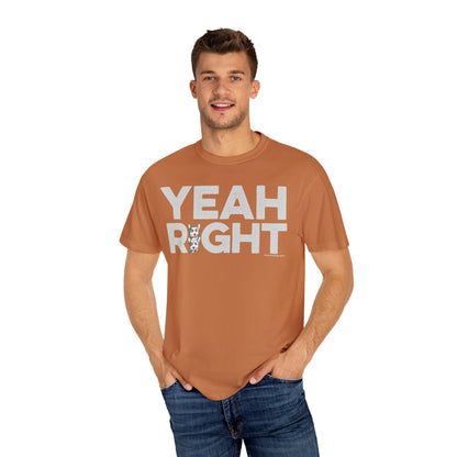 YEAH RIGHT, Garment Dyed T-Shirt