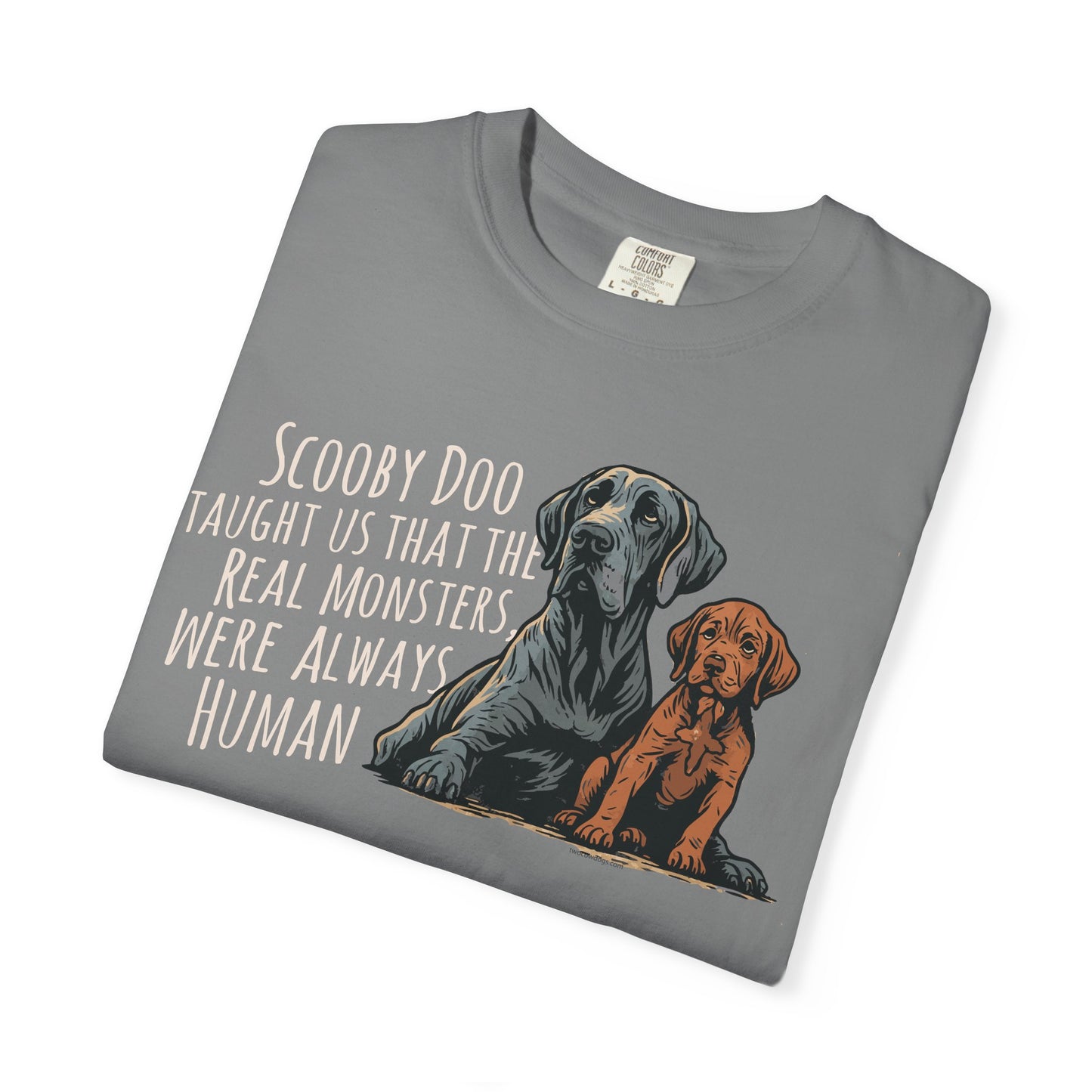 Scooby & Scrappy – Real Monsters Tee