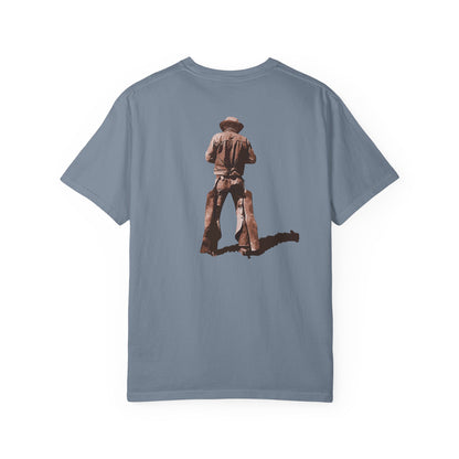 Old Trail Miles T-shirt, front and back design