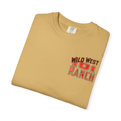 Vintage Wild West Rodeo T-Shirt, Front and Back