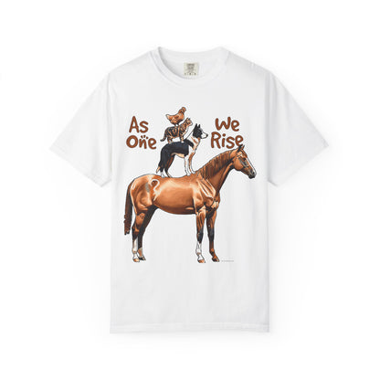 As One, We Rise, Stacked Animal Tee Shirt