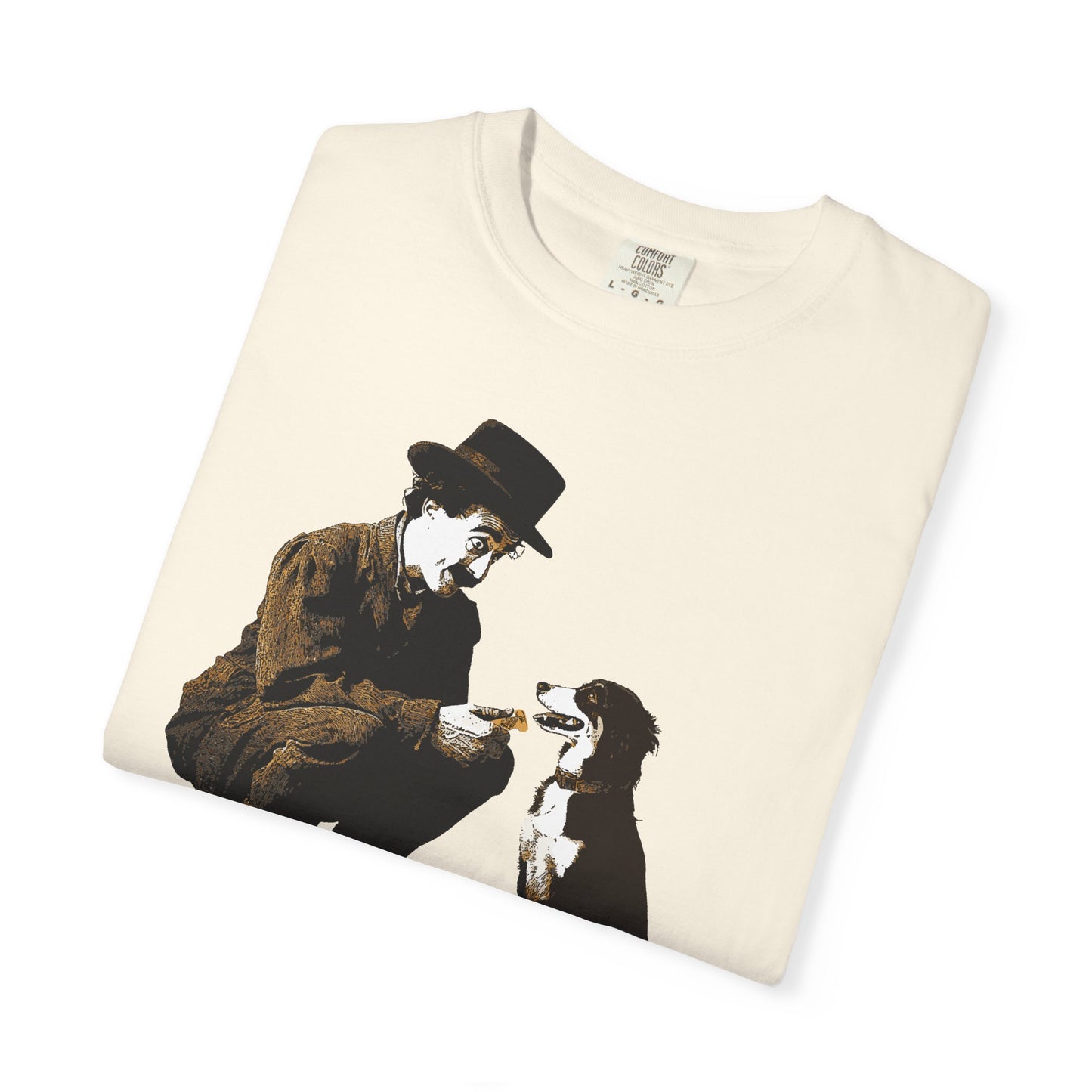 Vintage Chaplin Kindness Cowdog T-shirt