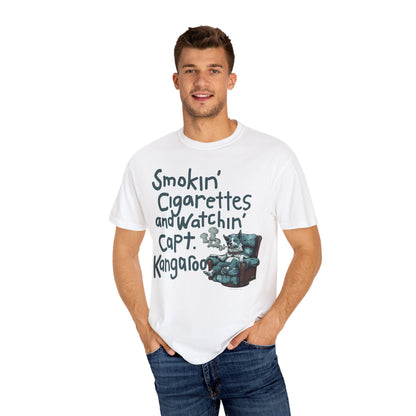 Retro T-Shirt 'Smokin' Cigarettes and Watchin' Captain Kangaroo'