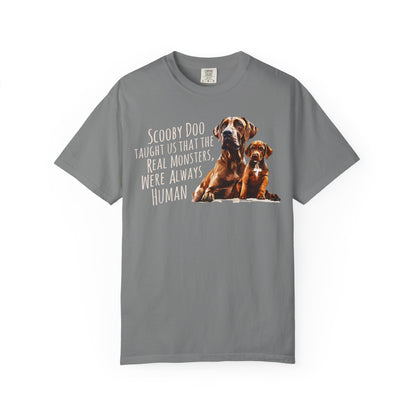 Scooby Scrappy Unisex Garment-Dyed T-shirt