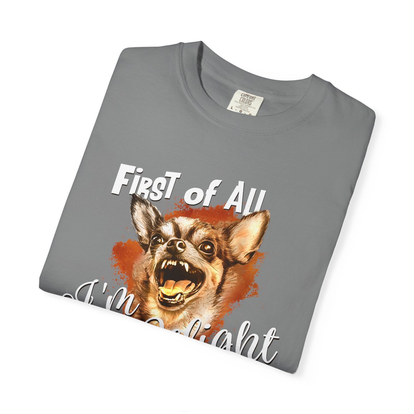 Chihuahua T-shirt - Unisex Garment-Dyed