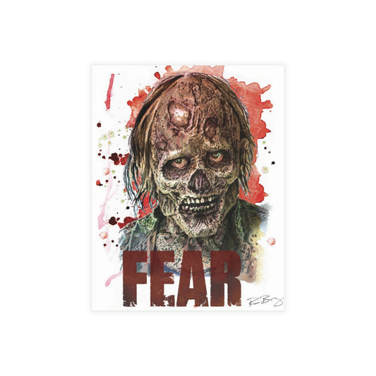 Fear TWD Zombie Blank Notecard (envelopes included)