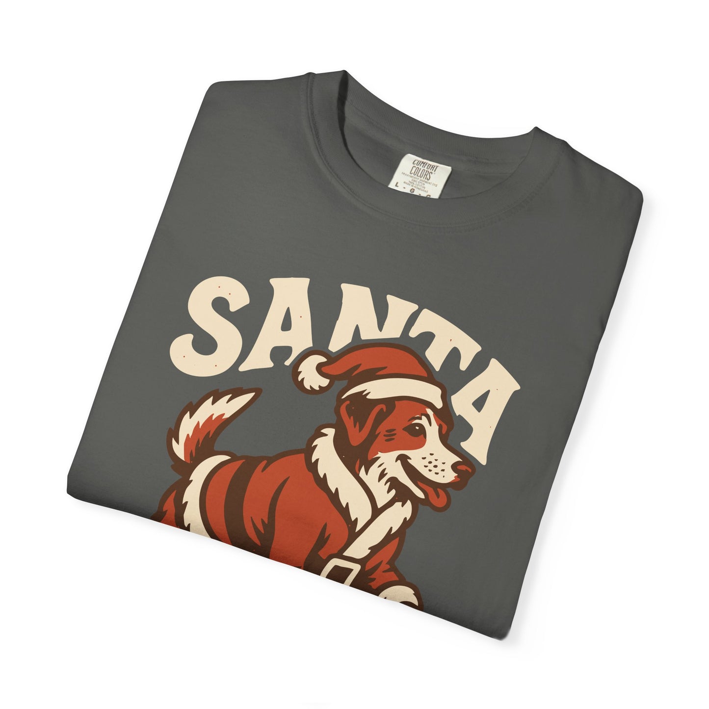Santa Paws T-shirt - Western Christmas Cowboy Tee