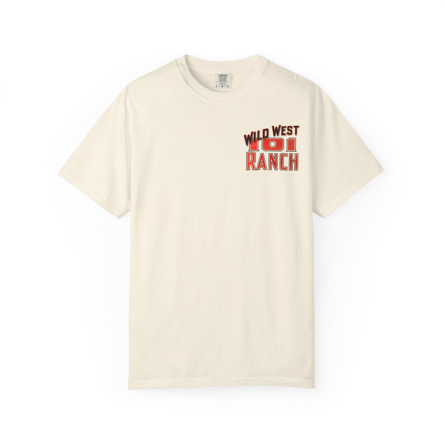 Vintage Wild West Rodeo T-Shirt, Front and Back