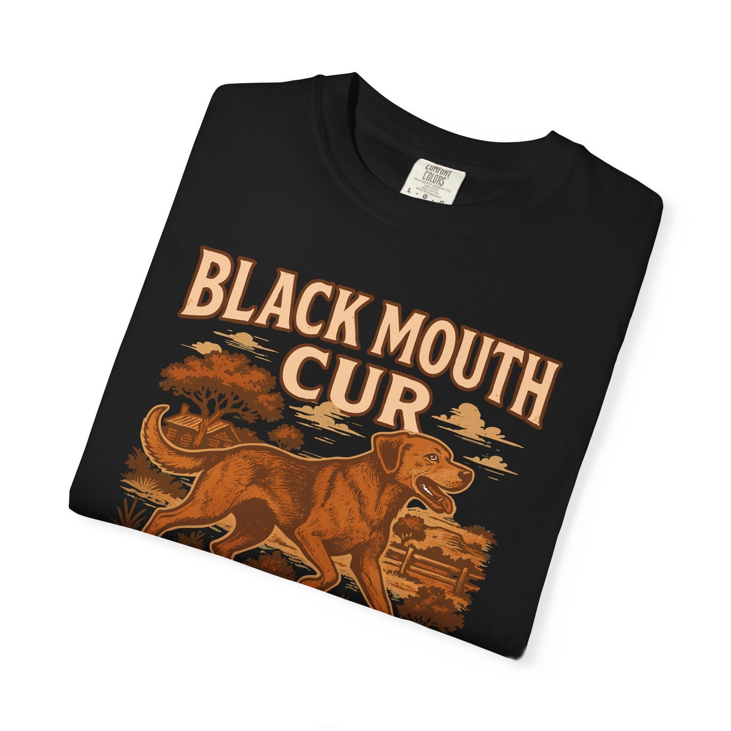 Black Mouth Cur Dog T-Shirt