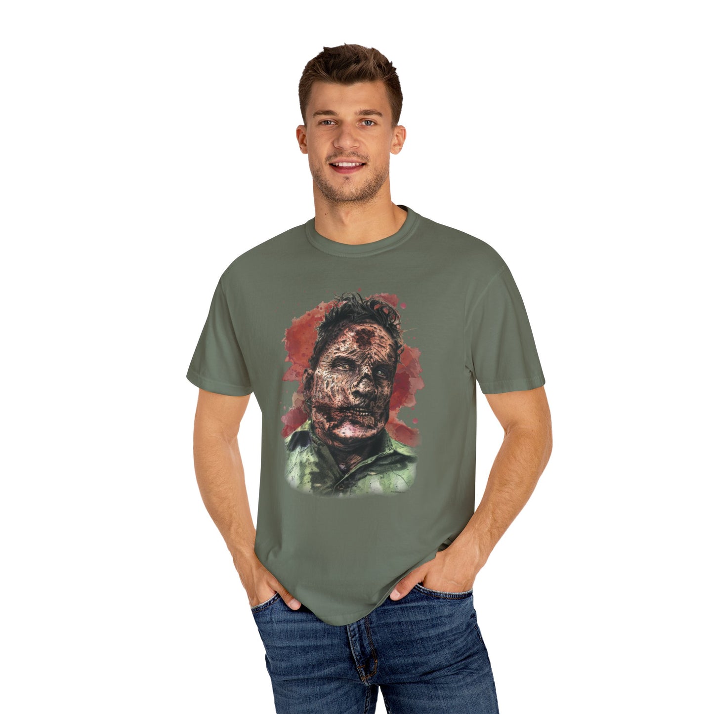 Zombie Shot Garment-Dyed T-shirt