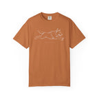 Heeler Line Art T-Shirt
