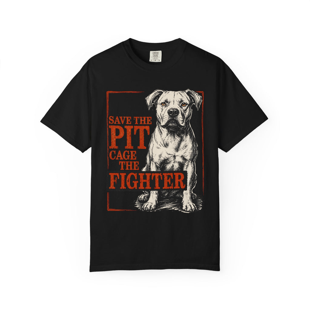 Save the Pit, Cage the Fighter TShirt
