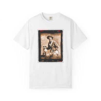 Vintage Cowboy and Dog 2 Puppy Tee Shirt