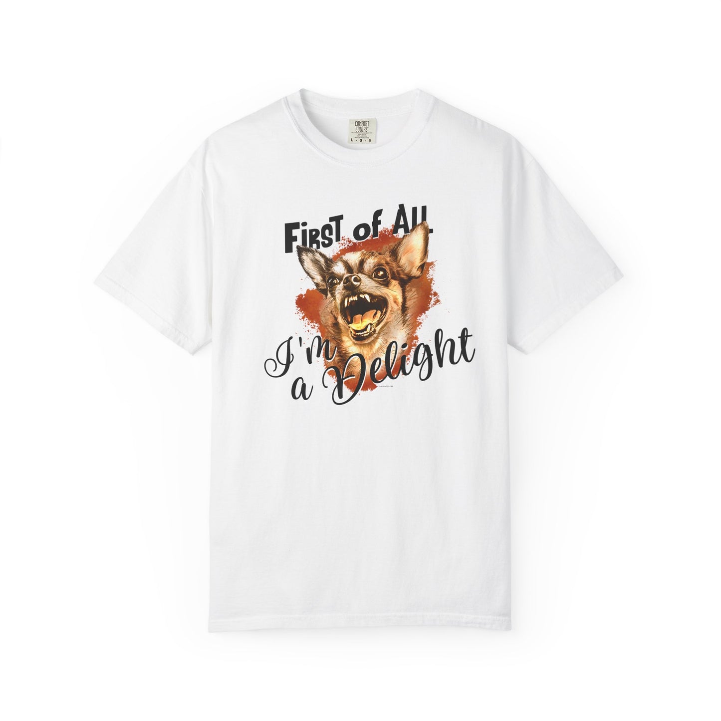 Chihuahua T-shirt - Unisex Garment-Dyed