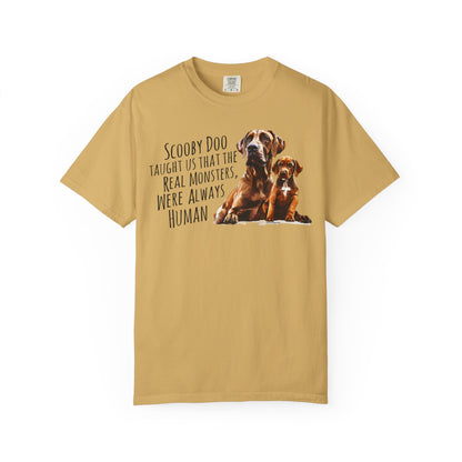 Scooby Scrappy Unisex Garment-Dyed T-shirt