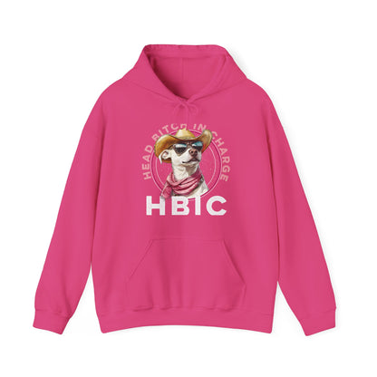 Hooded Sweatshirt HBIC Head Bitch in Charge Design