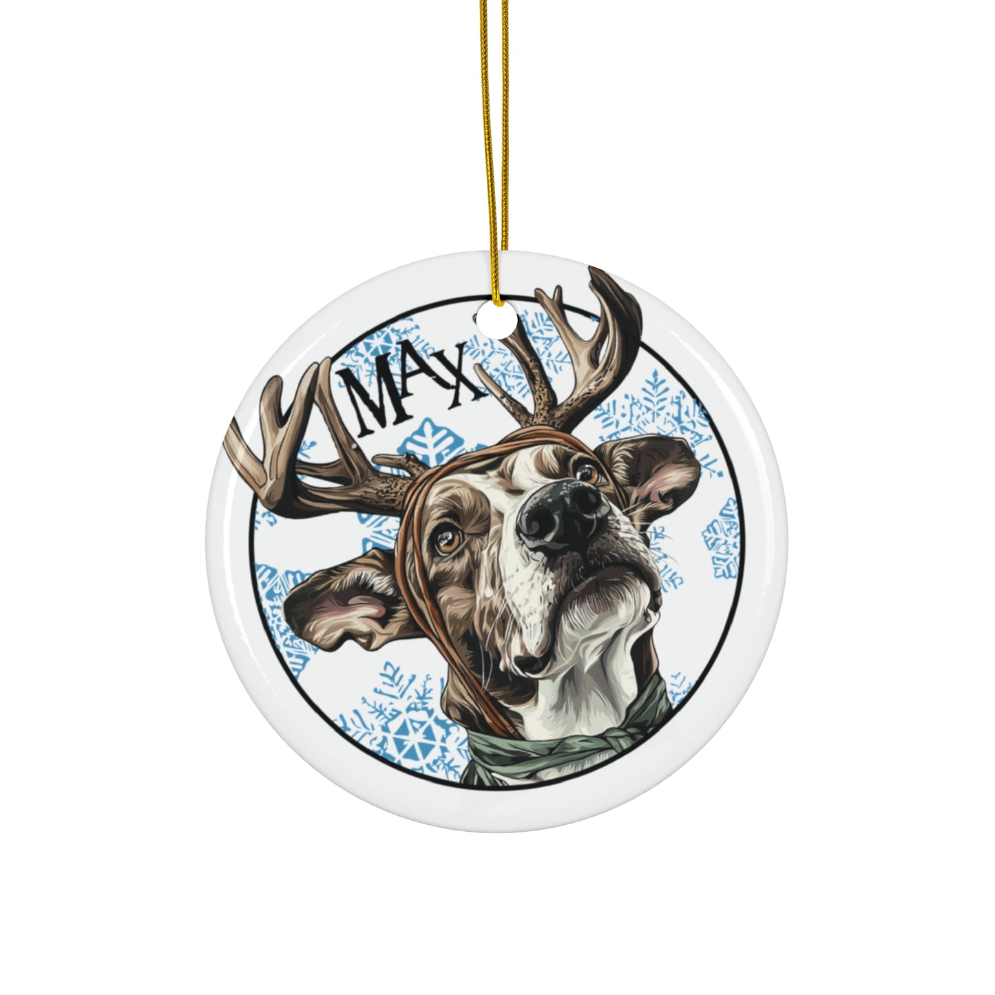 Grinch Max Dog Ornament