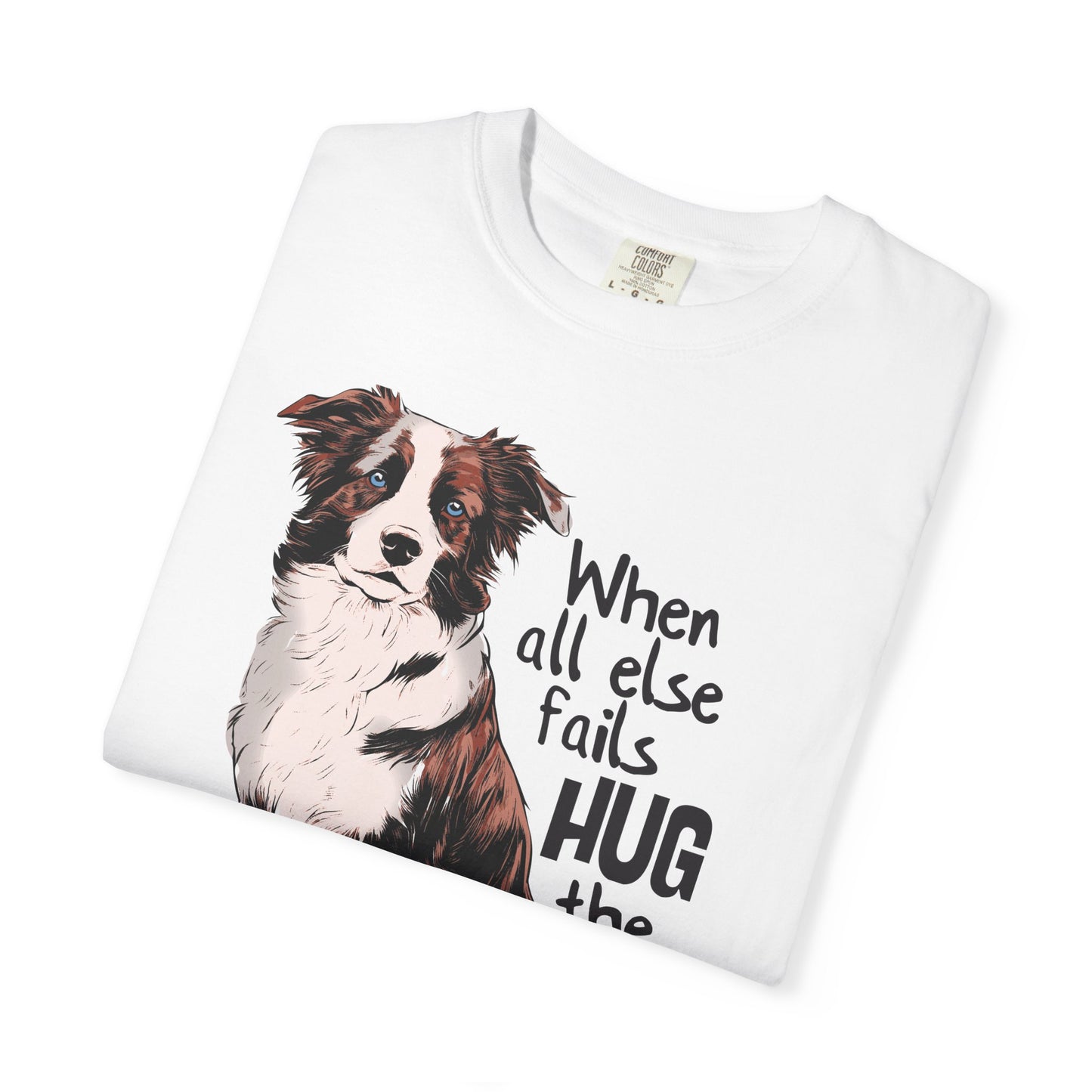 Australian Shepherd, Aussie Hug Unisex T-shirt