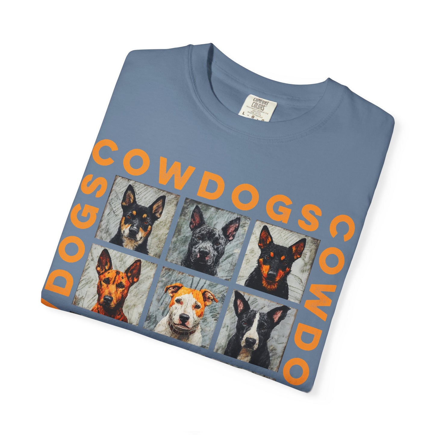 Super-Soft T-Shirt - 9 COWDOGS Print - Unisex