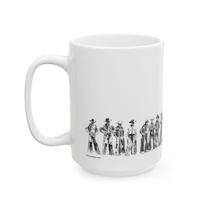 Cowboy Crew Wraparound Ceramic Mug — 11oz & 15oz