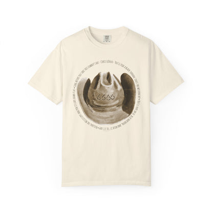 Unisex T-Shirt 6666 Cowboy Hat Design