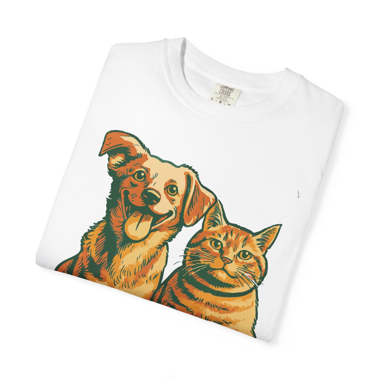 Odie and His Fat Cat Super-Soft Ranch Buddies TShirt