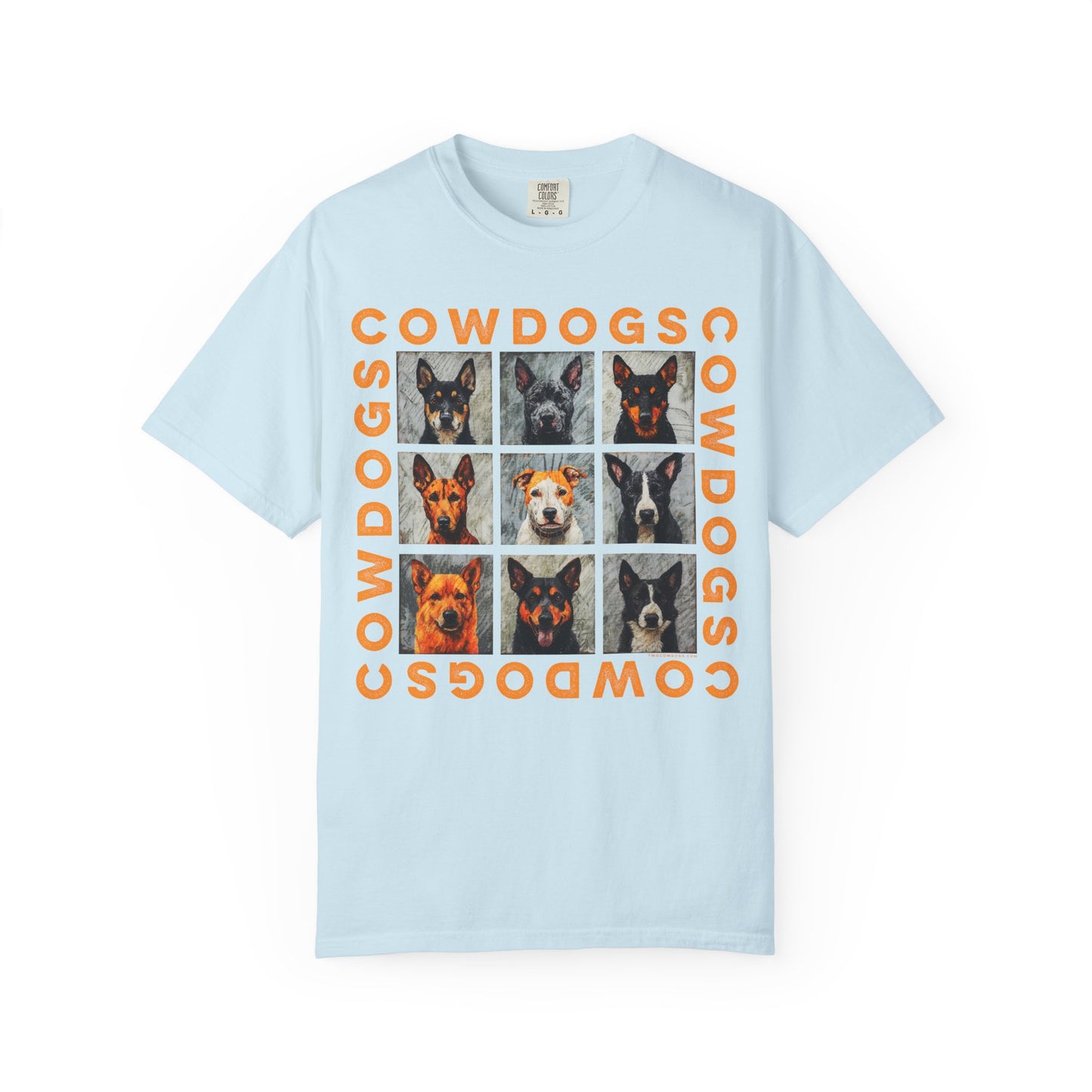 Super-Soft T-Shirt - 9 COWDOGS Print - Unisex