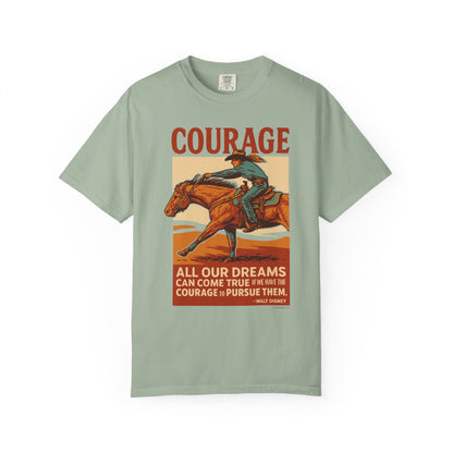 Barrel Racing Courage Graphic T-Shirt