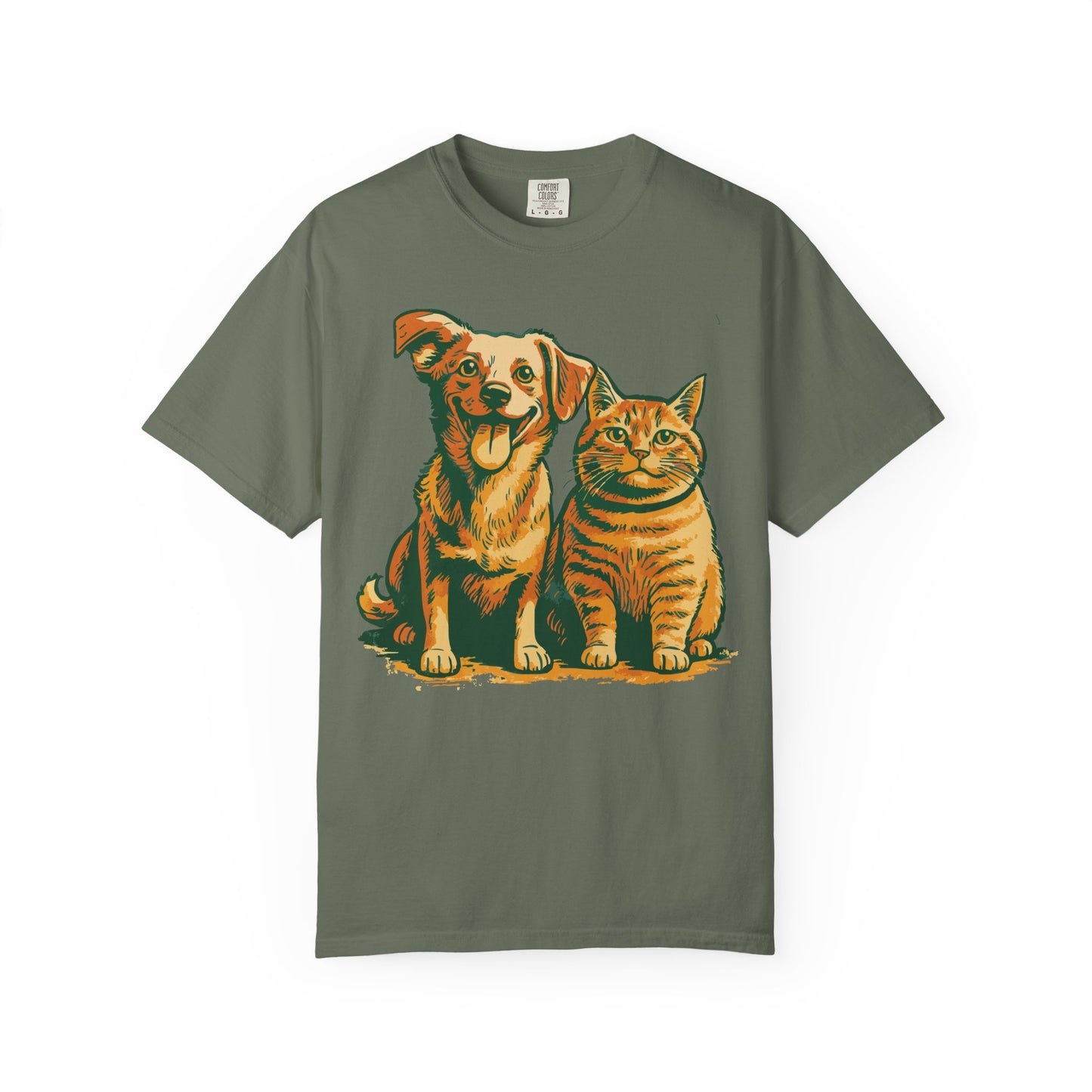 Odie and His Fat Cat Super-Soft Ranch Buddies TShirt