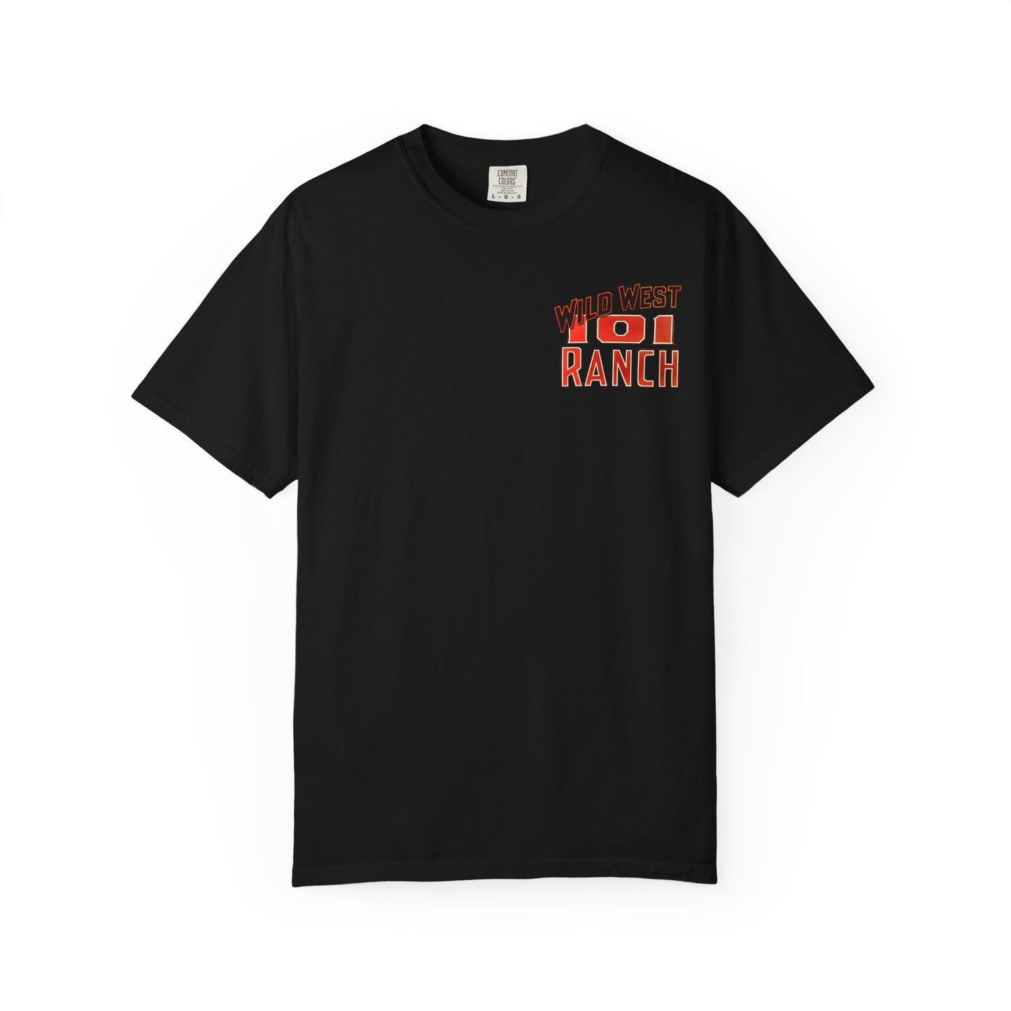 Vintage Wild West Rodeo T-Shirt, Front and Back