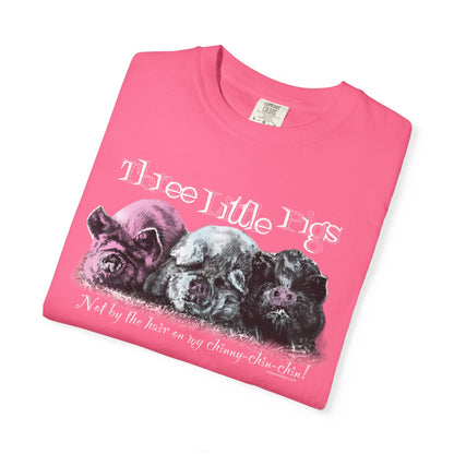 Three Little Pigs Garment-Dyed T-shirt
