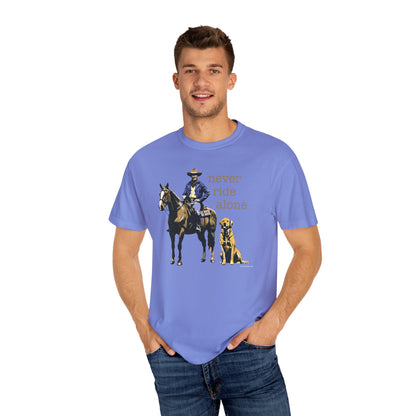 Never Ride Alone Tee Shirt